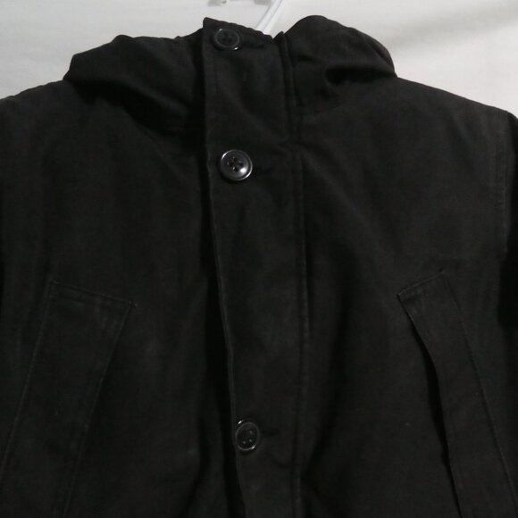 GAP Kids | medium - regular | Black Winter Jacket | Button & Zipper Closure - Picture 5 of 16